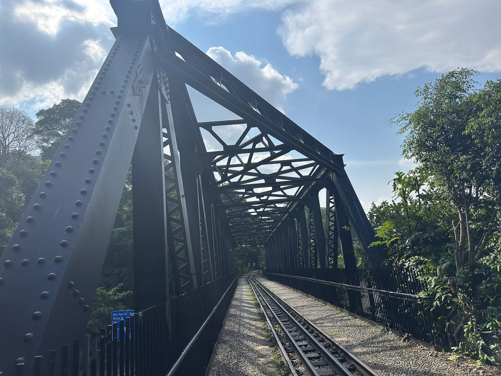 Rail Corridor Truss Bridge — reference photo
